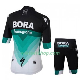 Kind Fietskleding (Fietsshirt + Fietsbroek Kort) 2018 Bora-Hansgrohe N001